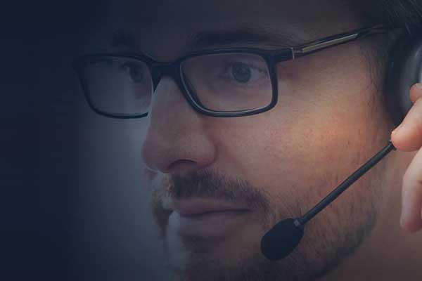 verifiedaudiodetection Man in glasses wearing a headset